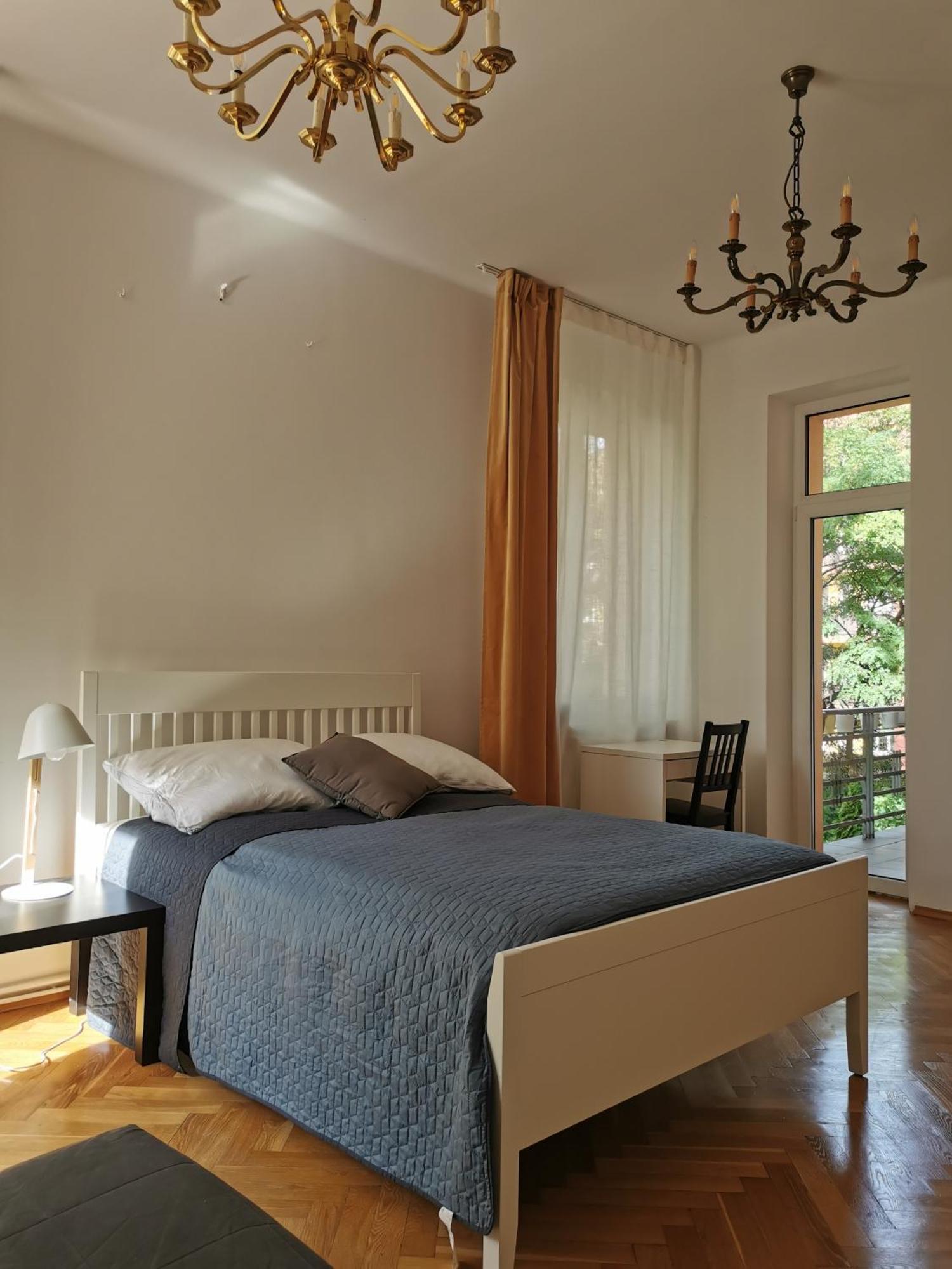 Cozy Spacious Apartment With Balcony Cracóvia Exterior foto